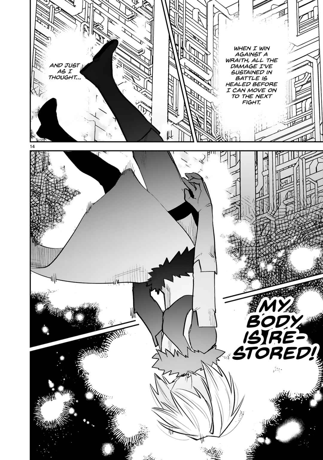 Maken Tsukai no Moto Shounen Hei wa, Moto Teki Kanbu no Onee-san to Issho ni Ikitai Chapter 37 page 14