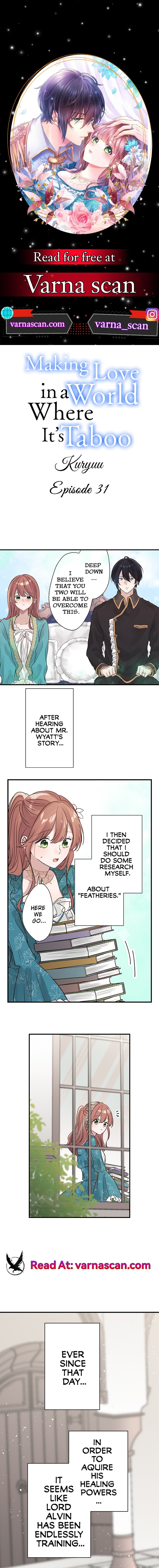 Making Love in a World Where It’s Taboo Chapter 31 page 0