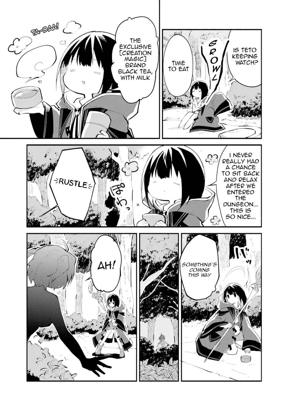 Making Magic: The Sweet Life of a Witch Who Knows an Infinite MP Loophole Chapter 1.5 page 9