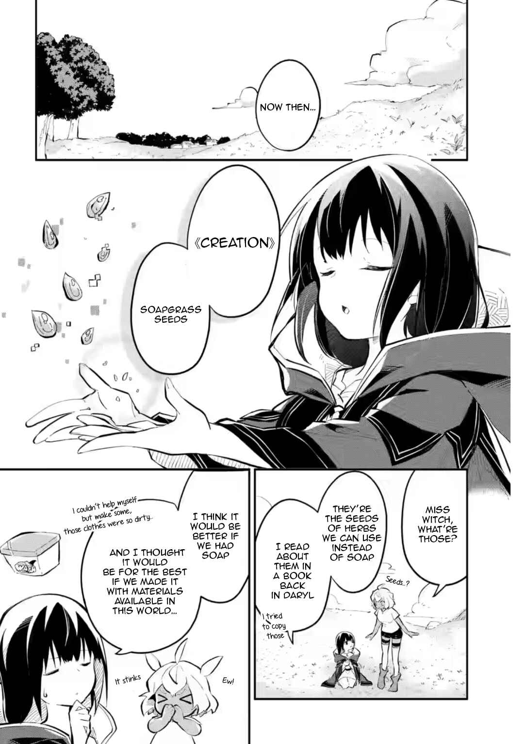 Making Magic: The Sweet Life of a Witch Who Knows an Infinite MP Loophole Chapter 11.1 page 12