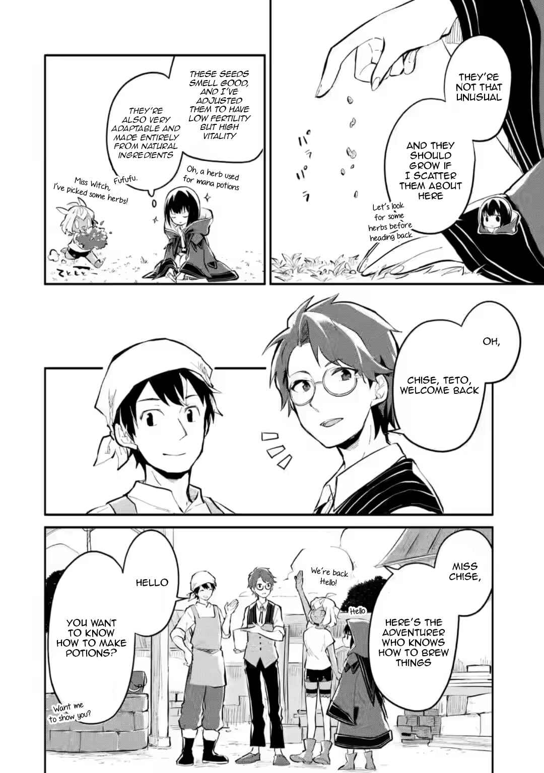Making Magic: The Sweet Life of a Witch Who Knows an Infinite MP Loophole Chapter 11.1 page 13