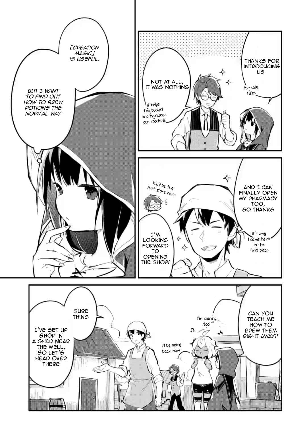 Making Magic: The Sweet Life of a Witch Who Knows an Infinite MP Loophole Chapter 11.1 page 14