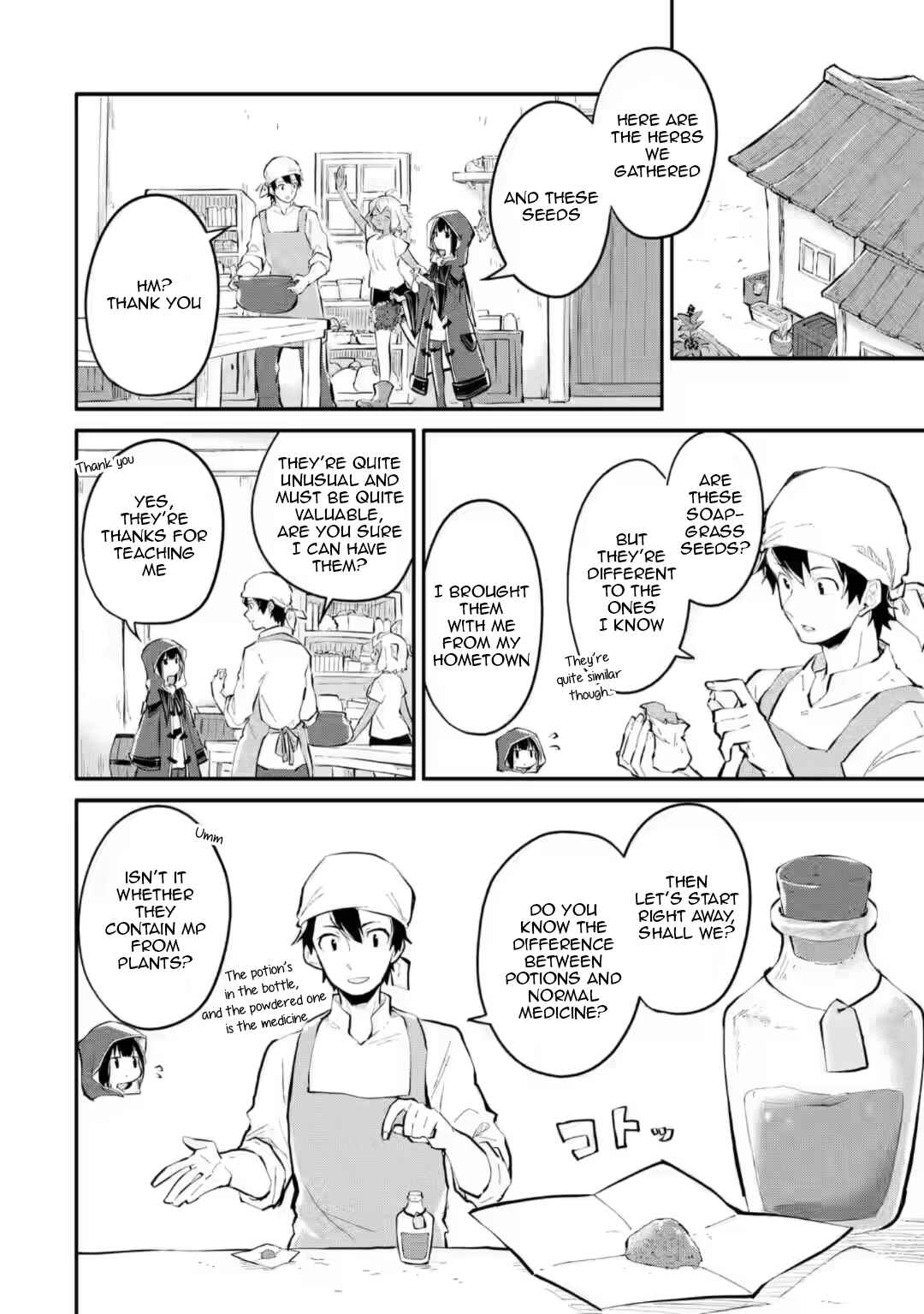 Making Magic: The Sweet Life of a Witch Who Knows an Infinite MP Loophole Chapter 11.2 page 0