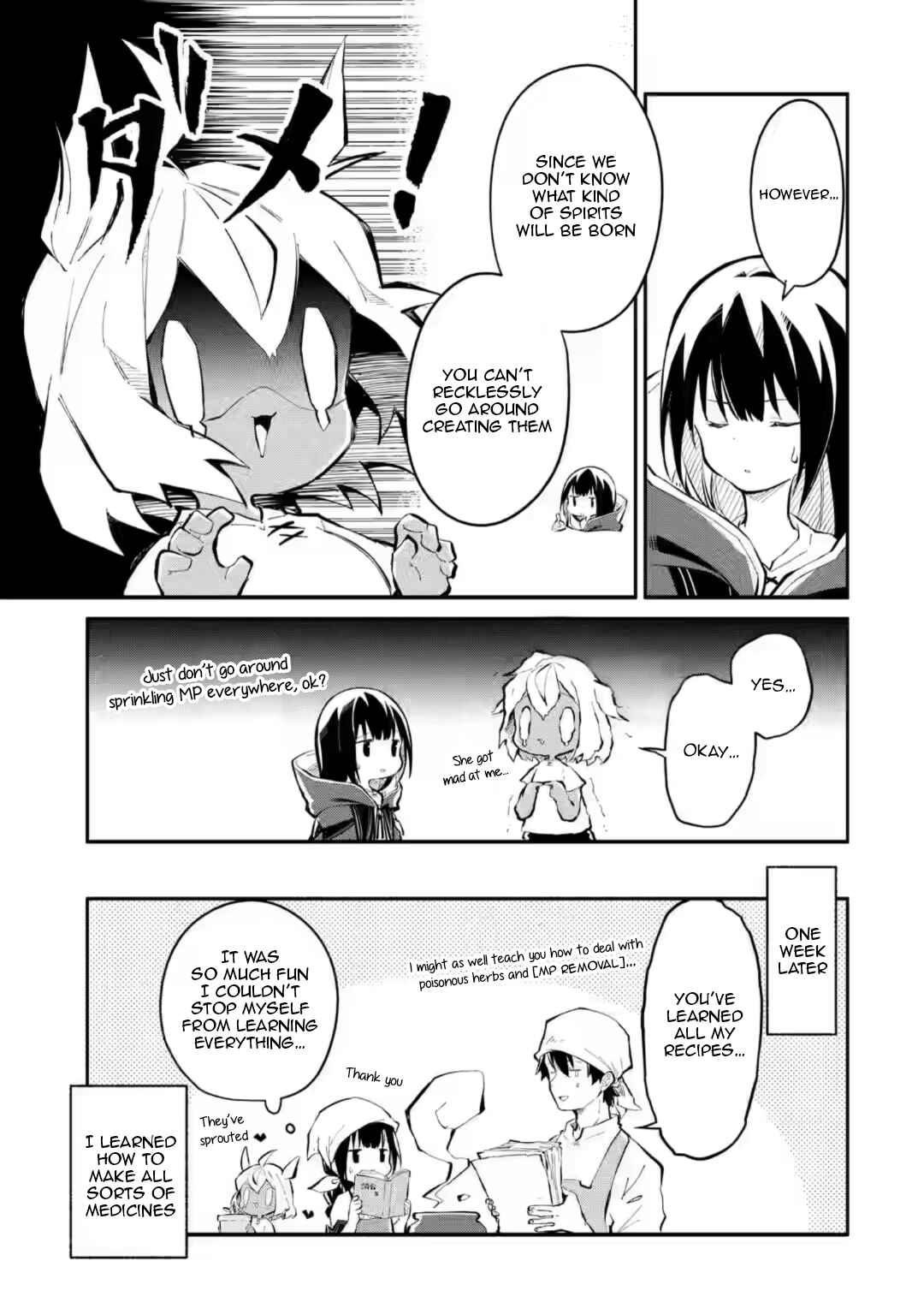 Making Magic: The Sweet Life of a Witch Who Knows an Infinite MP Loophole Chapter 11.2 page 13