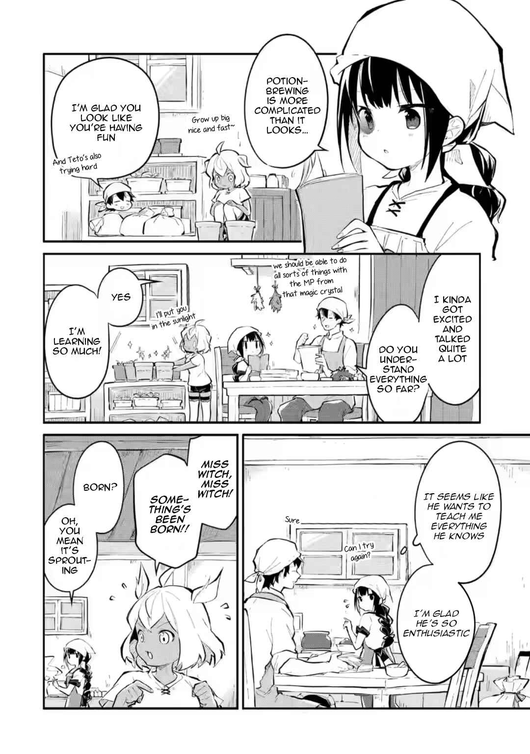 Making Magic: The Sweet Life of a Witch Who Knows an Infinite MP Loophole Chapter 11.2 page 8