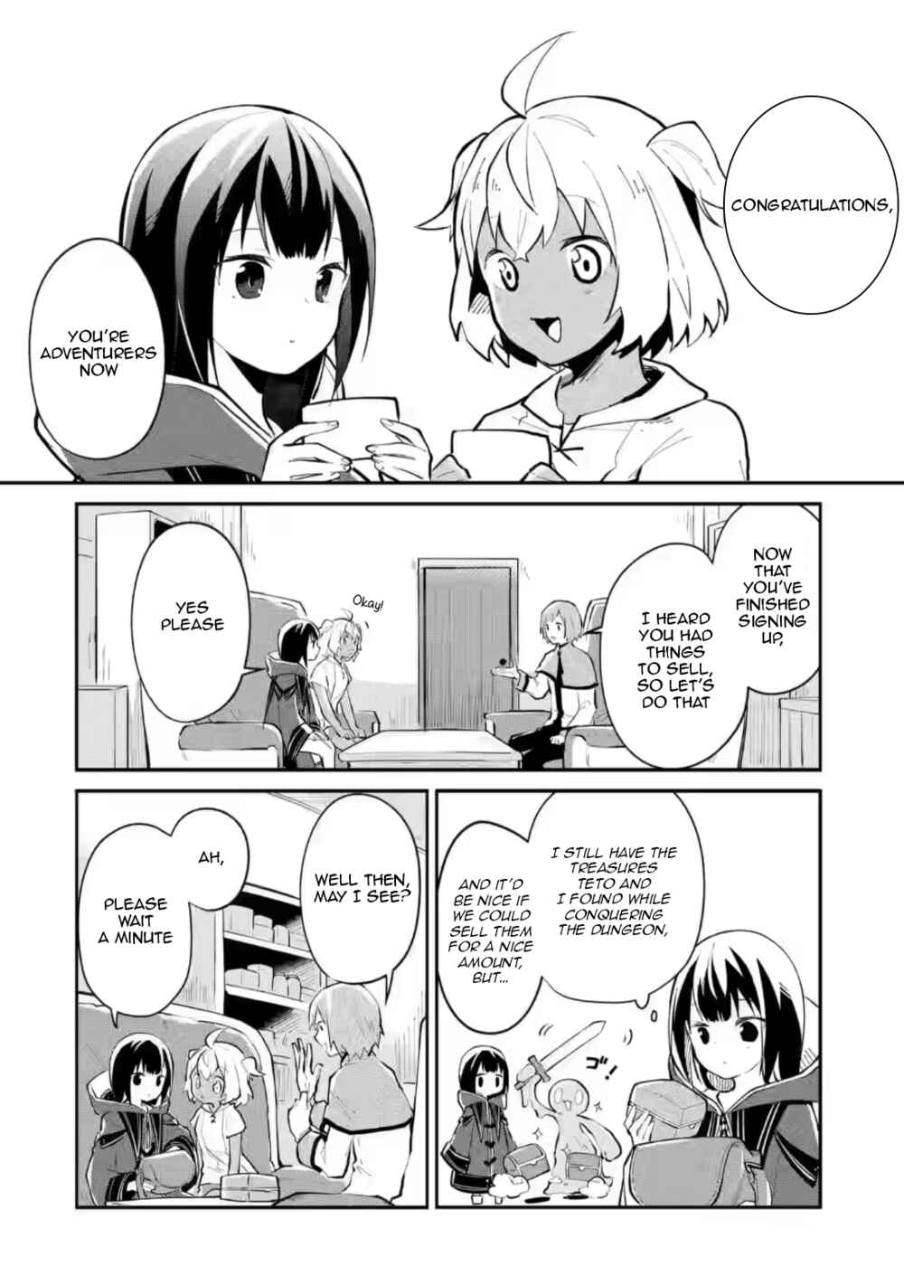 Making Magic: The Sweet Life of a Witch Who Knows an Infinite MP Loophole Chapter 5 page 1