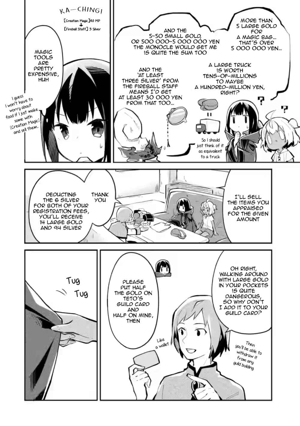 Making Magic: The Sweet Life of a Witch Who Knows an Infinite MP Loophole Chapter 5 page 5