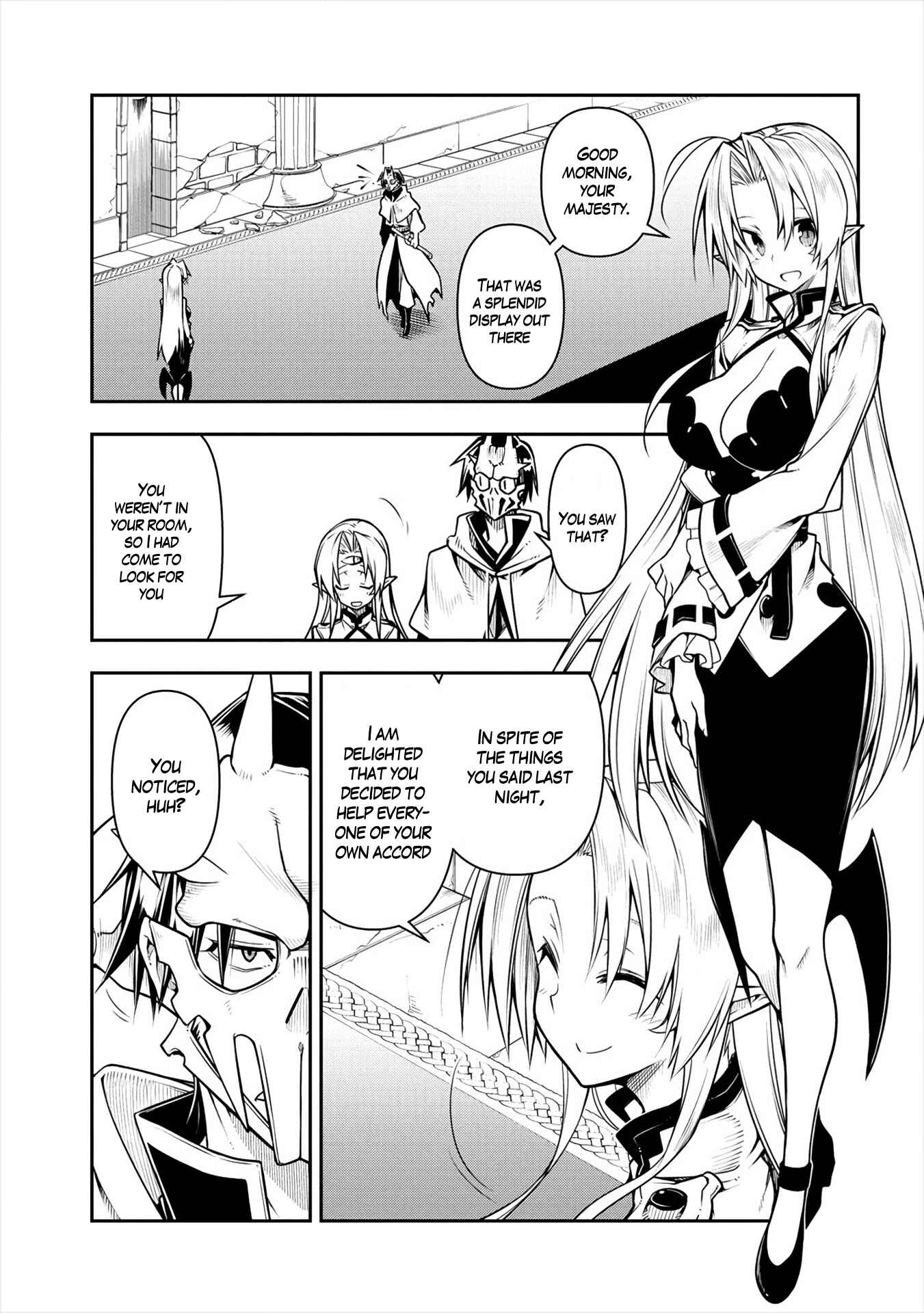 Manadeshi ni Uragirarete Shinda Ossan Yuusha, Shijou Saikyou no Maou to Shite Ikikaeru Chapter 2 page 17