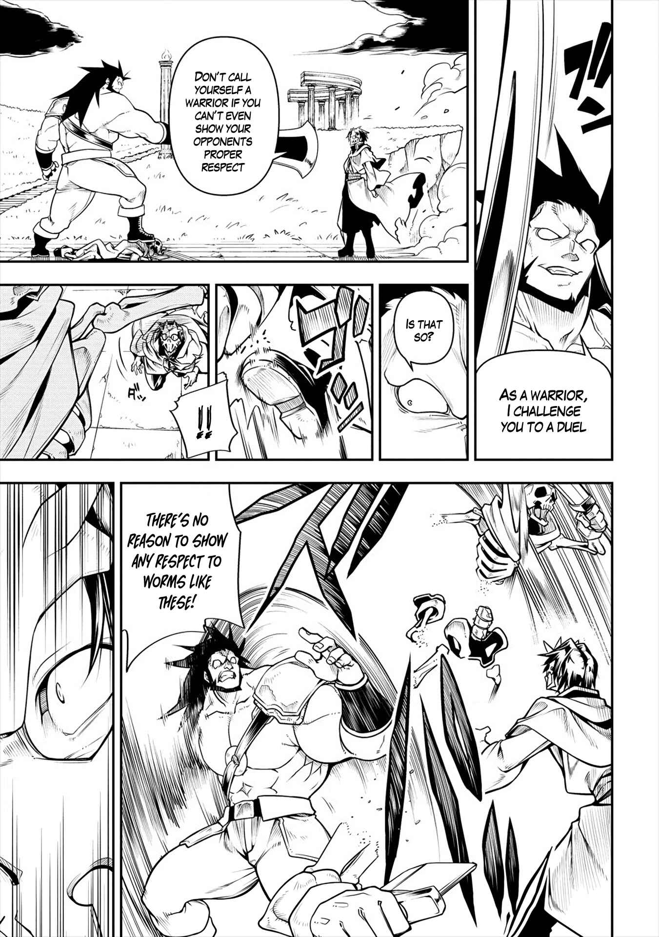 Manadeshi ni Uragirarete Shinda Ossan Yuusha, Shijou Saikyou no Maou to Shite Ikikaeru Chapter 2 page 33