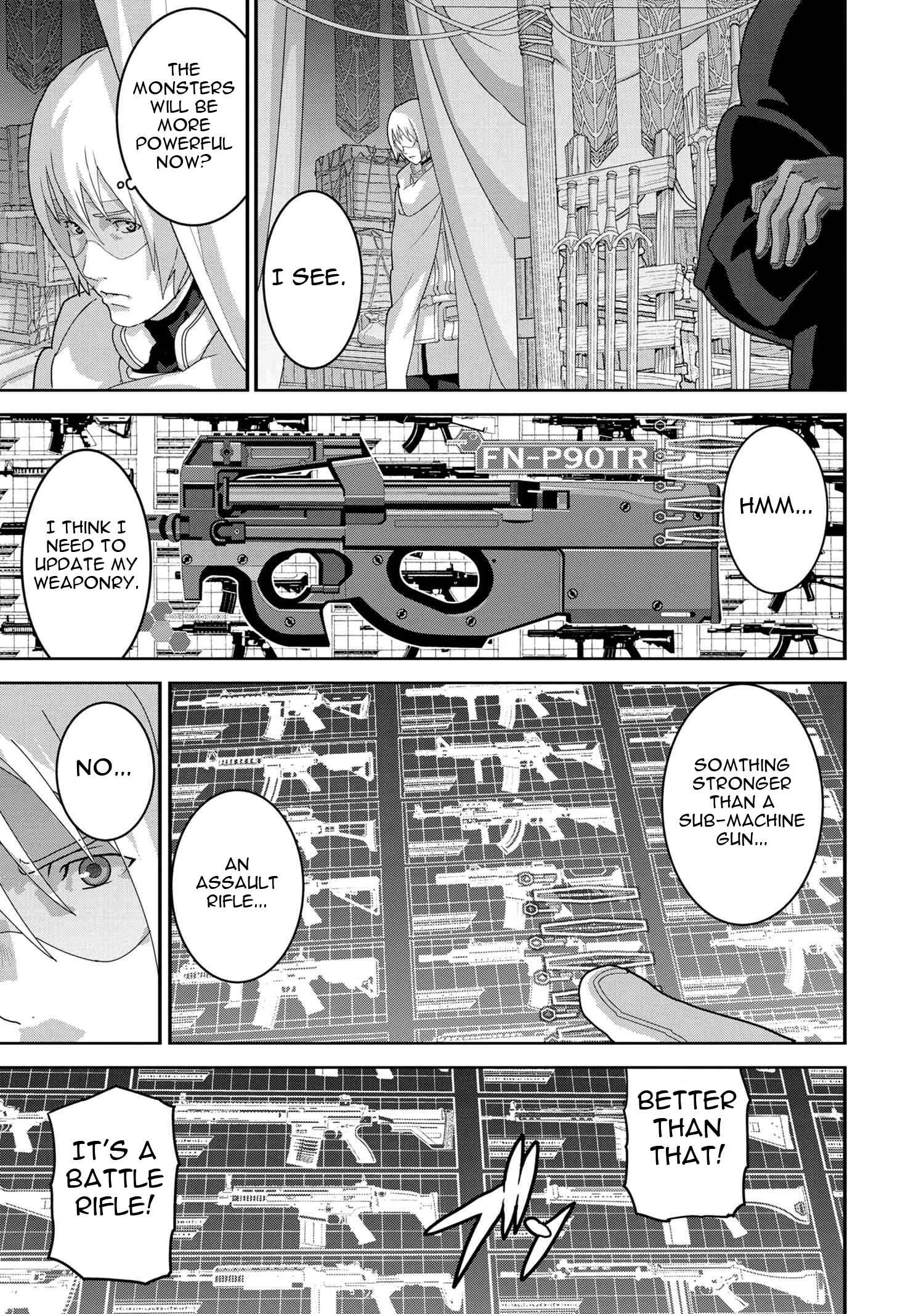 Manuke na FPS Player ga Isekai e Ochita Baai Chapter 17.2 page 5