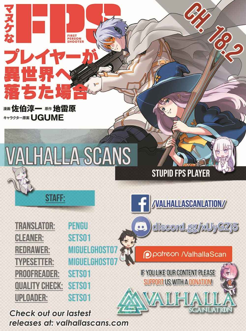 Manuke na FPS Player ga Isekai e Ochita Baai Chapter 18.2 page 0