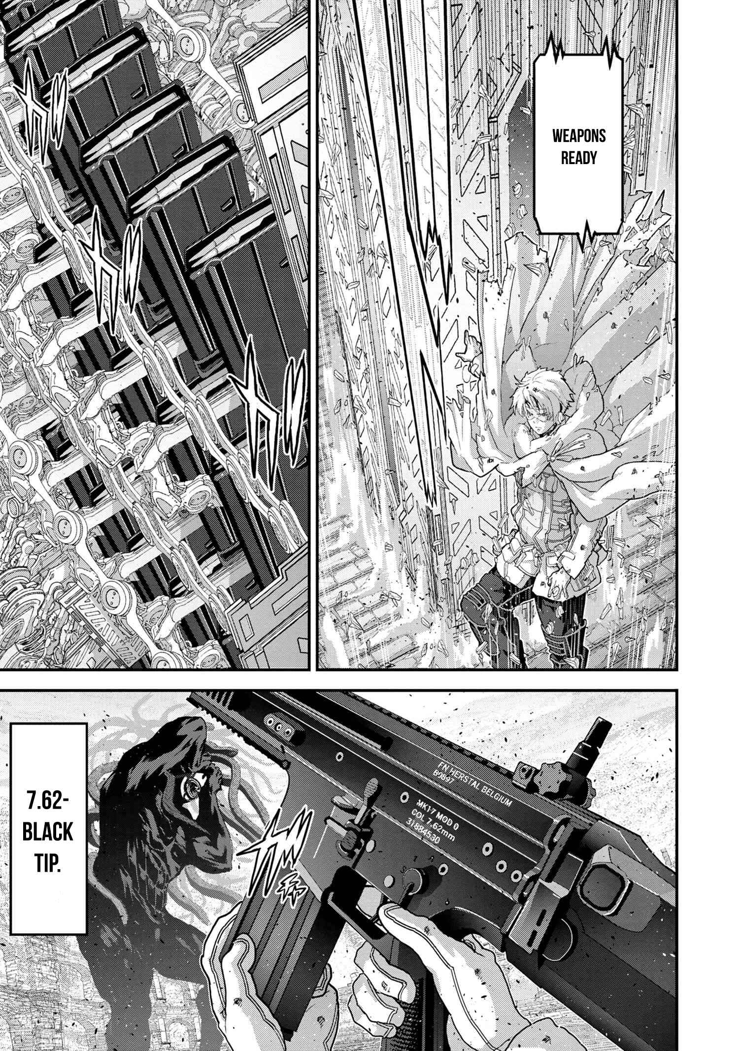Manuke na FPS Player ga Isekai e Ochita Baai Chapter 21.3 page 17