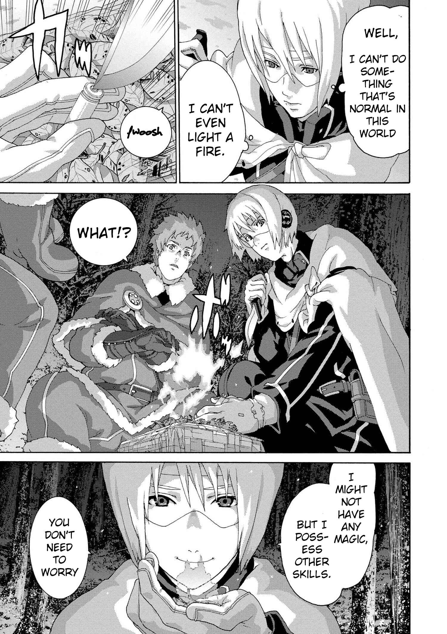 Manuke na FPS Player ga Isekai e Ochita Baai Chapter 7.2 page 1