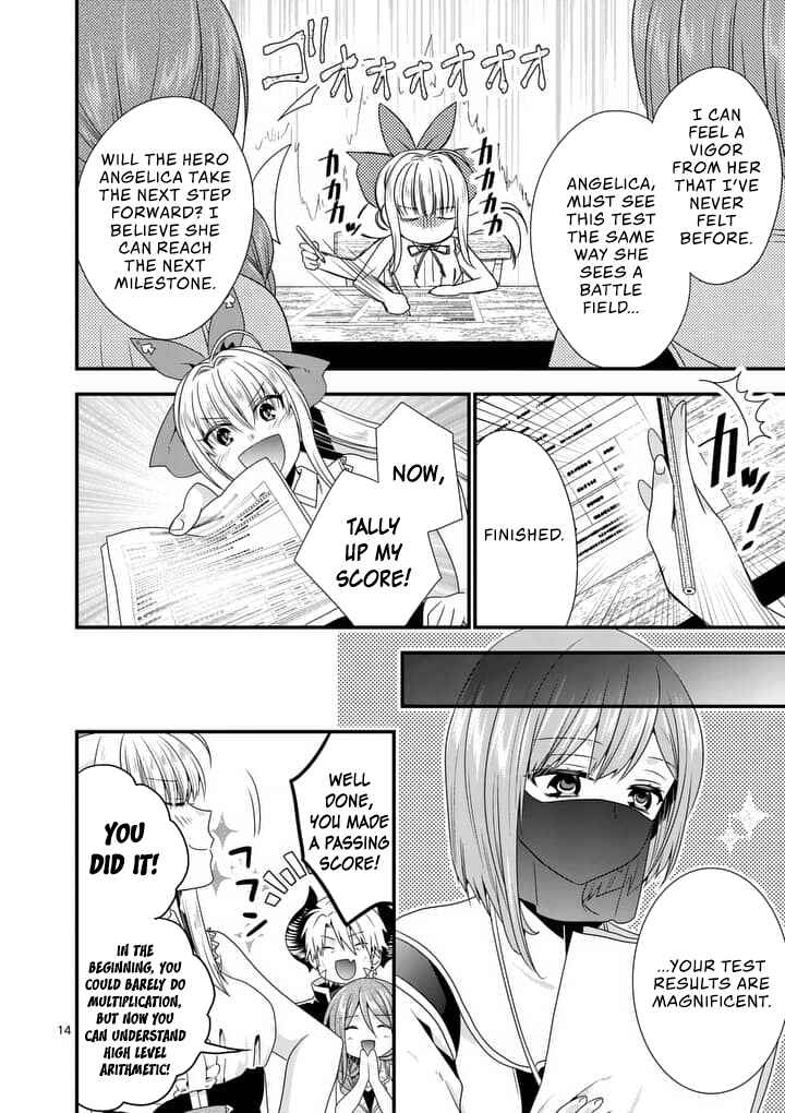 Maou Desu. Onna Yuusha no Hahaoya to Saikon Shita no de, Onna Yuusha ga Giri no Musume ni Narimashita Chapter 14 page 14