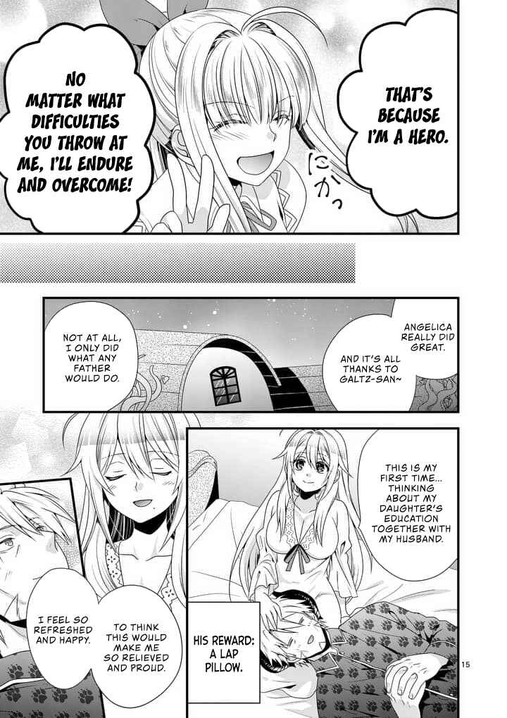 Maou Desu. Onna Yuusha no Hahaoya to Saikon Shita no de, Onna Yuusha ga Giri no Musume ni Narimashita Chapter 14 page 15