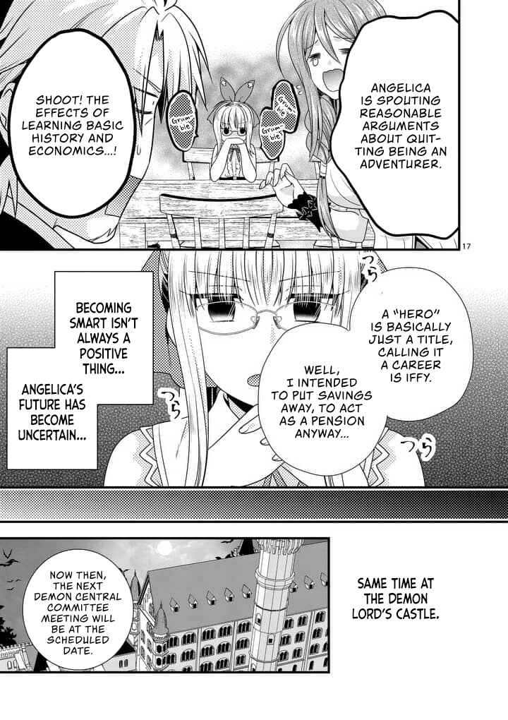 Maou Desu. Onna Yuusha no Hahaoya to Saikon Shita no de, Onna Yuusha ga Giri no Musume ni Narimashita Chapter 14 page 17