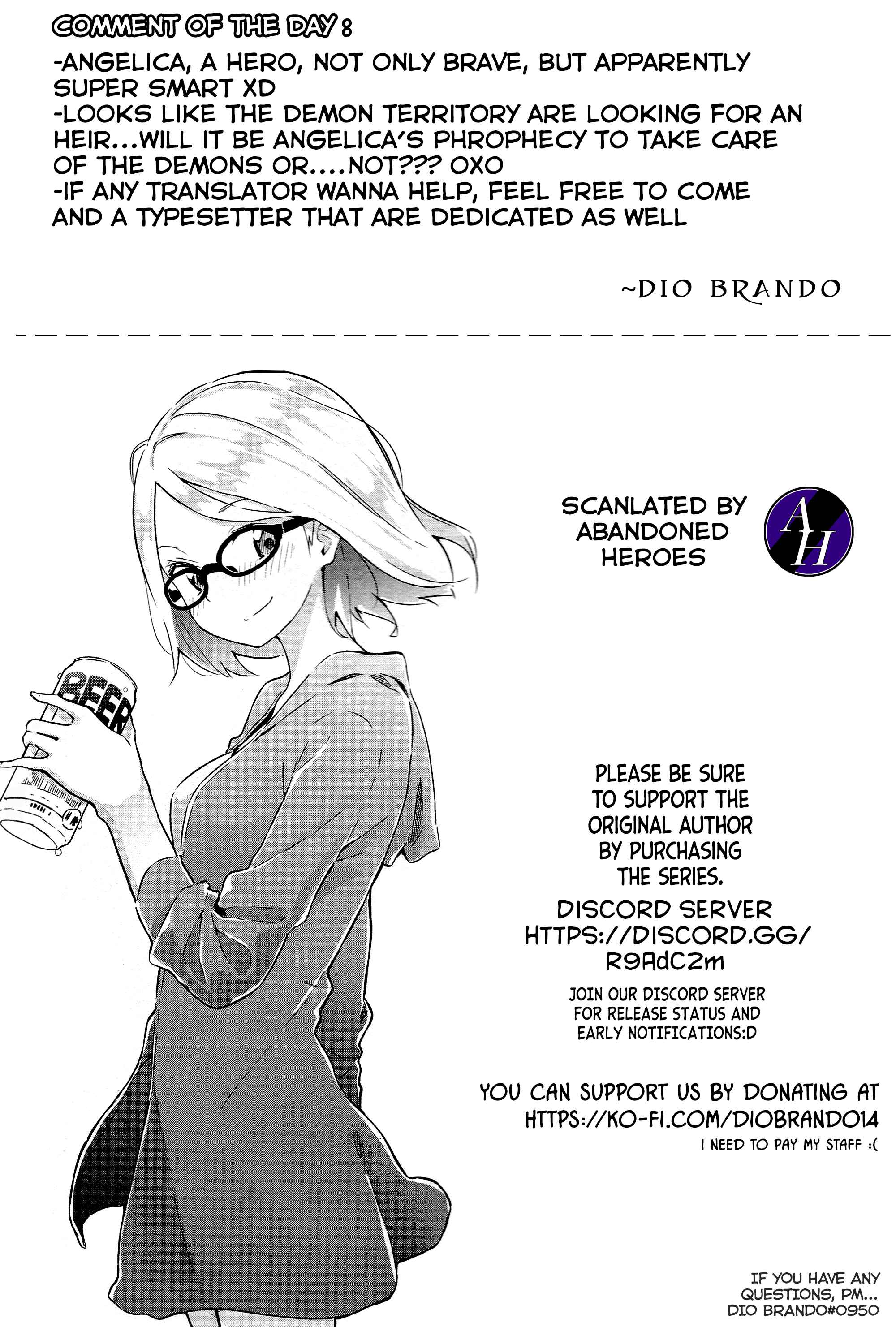 Maou Desu. Onna Yuusha no Hahaoya to Saikon Shita no de, Onna Yuusha ga Giri no Musume ni Narimashita Chapter 14 page 20