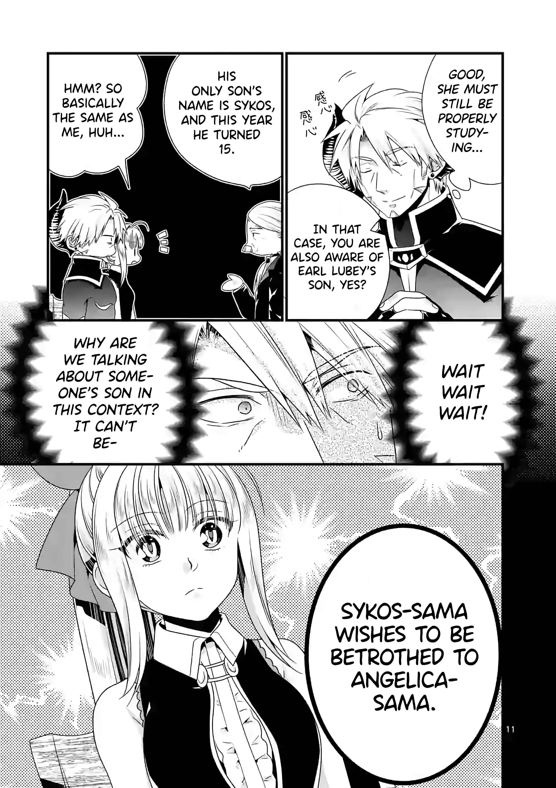 Maou Desu. Onna Yuusha no Hahaoya to Saikon Shita no de, Onna Yuusha ga Giri no Musume ni Narimashita Chapter 38 page 11