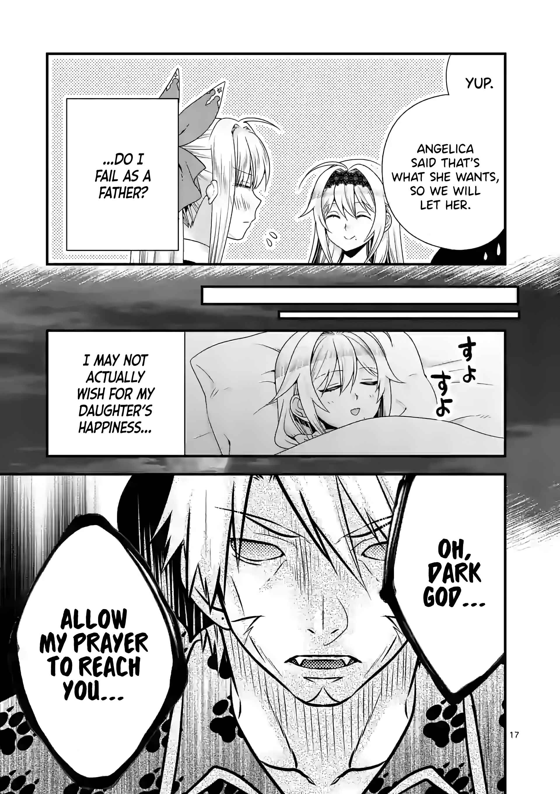 Maou Desu. Onna Yuusha no Hahaoya to Saikon Shita no de, Onna Yuusha ga Giri no Musume ni Narimashita Chapter 38 page 17