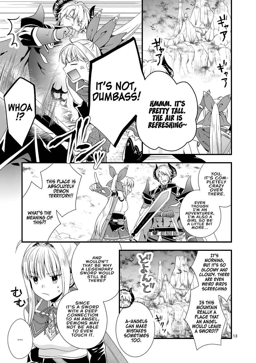 Maou Desu. Onna Yuusha no Hahaoya to Saikon Shita no de, Onna Yuusha ga Giri no Musume ni Narimashita Chapter 6 page 13