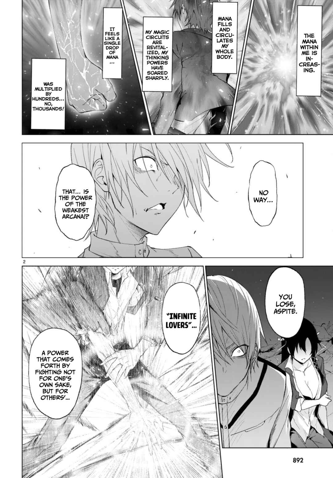 Maou Gakuen no Hangyakusha Chapter 23 page 2