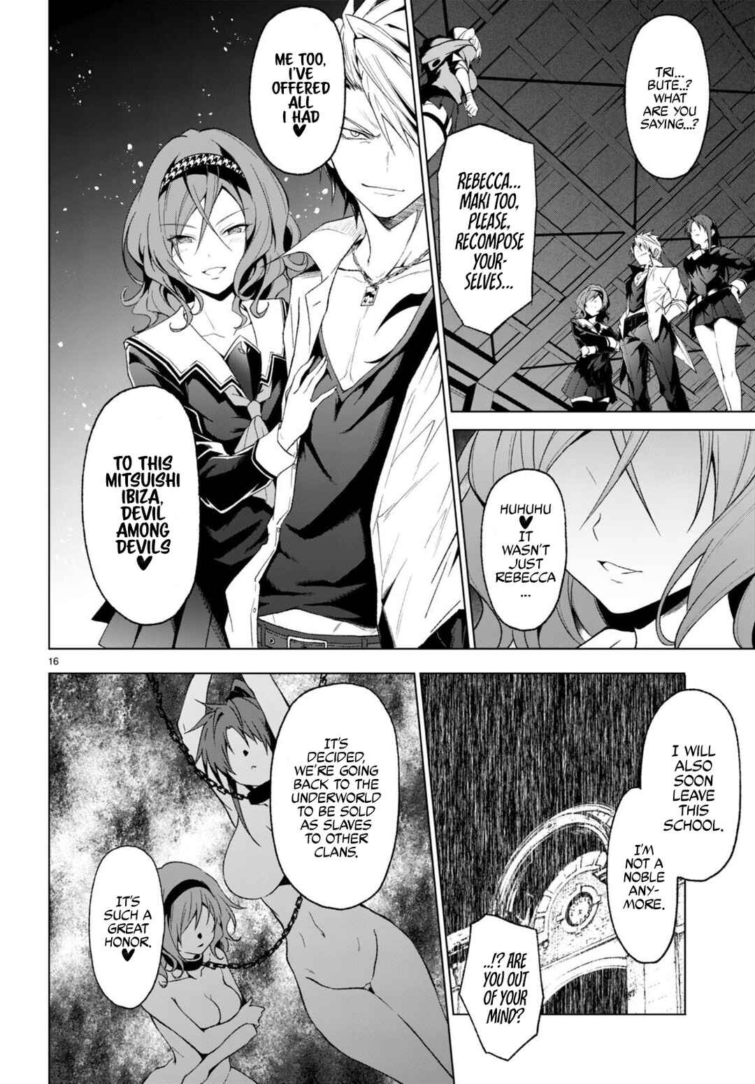Maou Gakuen no Hangyakusha Chapter 27 page 16