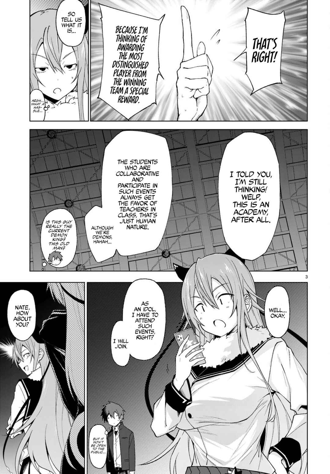 Maou Gakuen no Hangyakusha Chapter 27 page 3