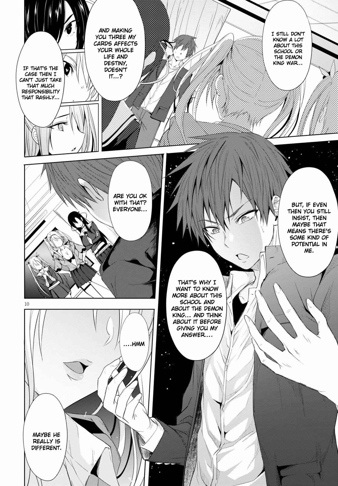 Maou Gakuen no Hangyakusha Chapter 3 page 10