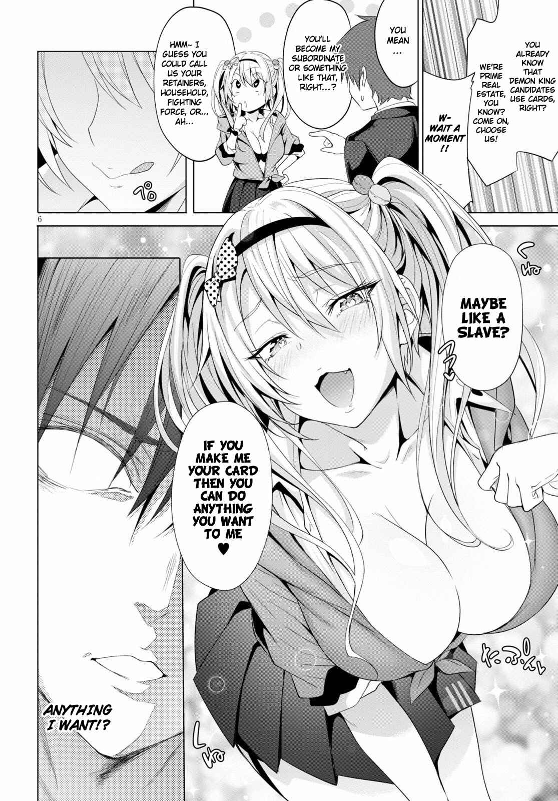 Maou Gakuen no Hangyakusha Chapter 3 page 6