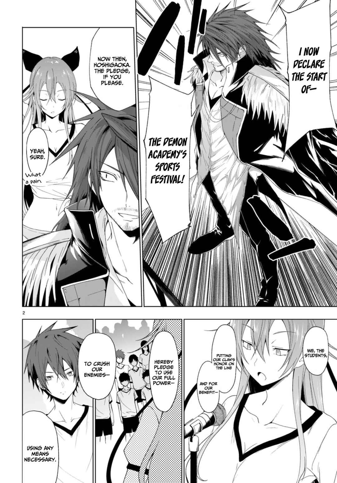 Maou Gakuen no Hangyakusha Chapter 37 page 2