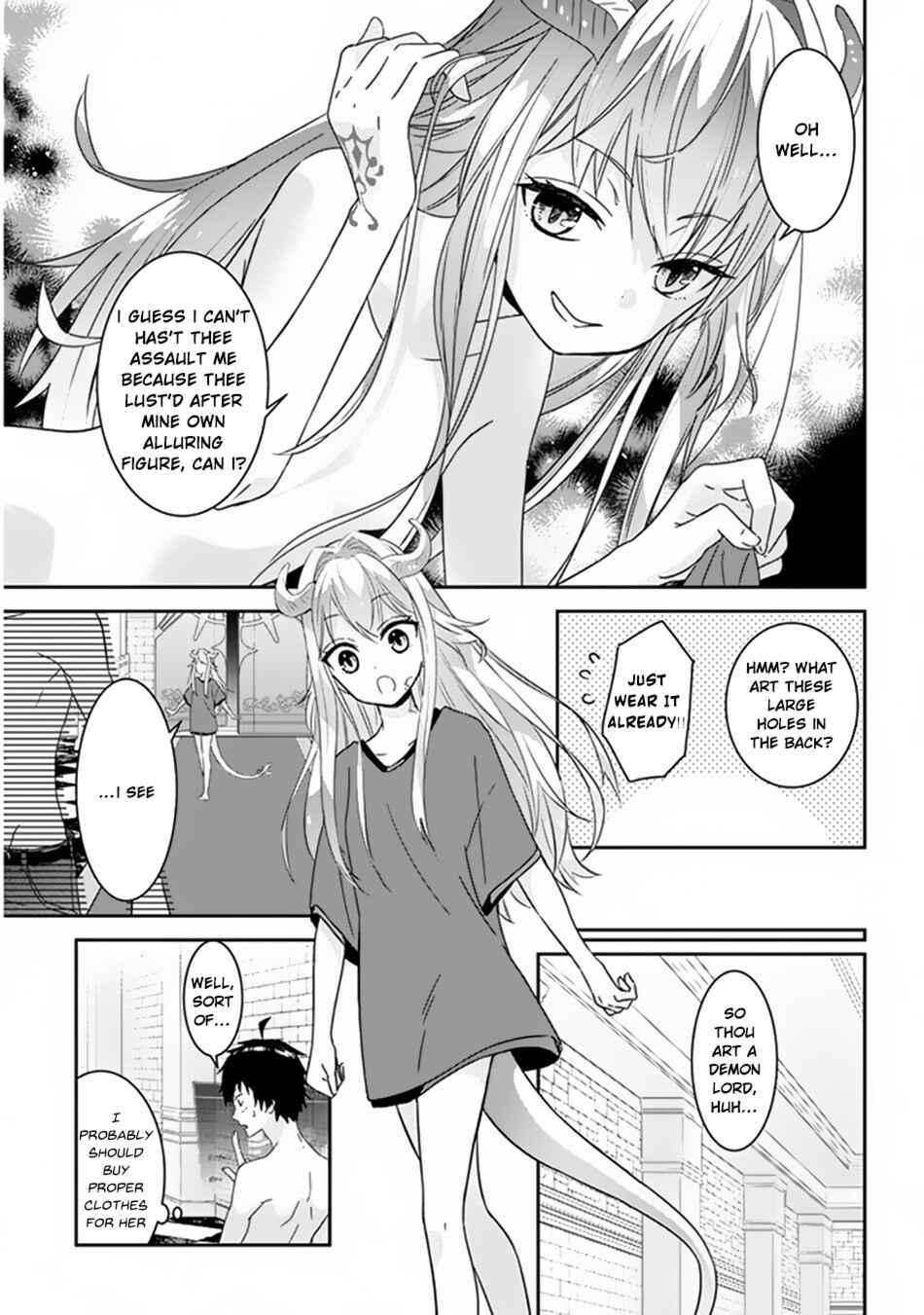 Maou ni Natta node, Dungeon Tsukutte Jingai Musume to Honobono suru Chapter 1.2 page 9