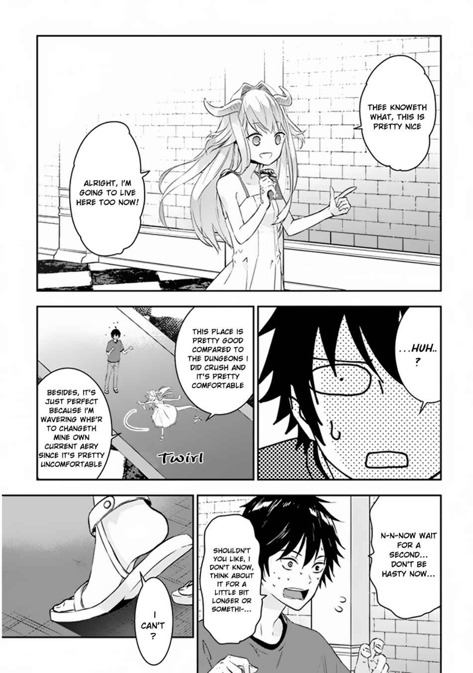 Maou ni Natta node, Dungeon Tsukutte Jingai Musume to Honobono suru Chapter 1.2 page 13