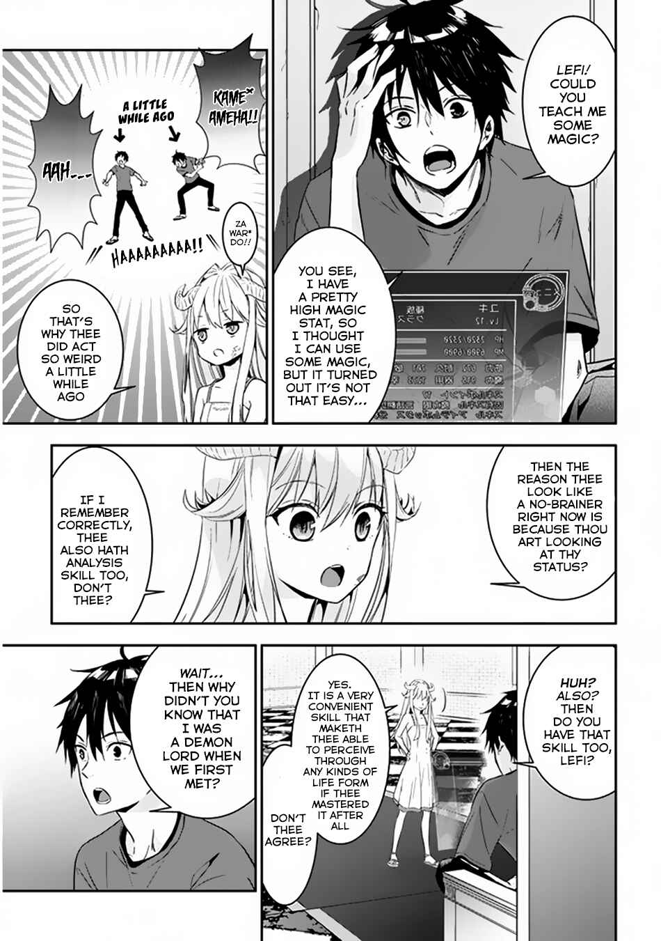 Maou ni Natta node, Dungeon Tsukutte Jingai Musume to Honobono suru Chapter 3 page 1