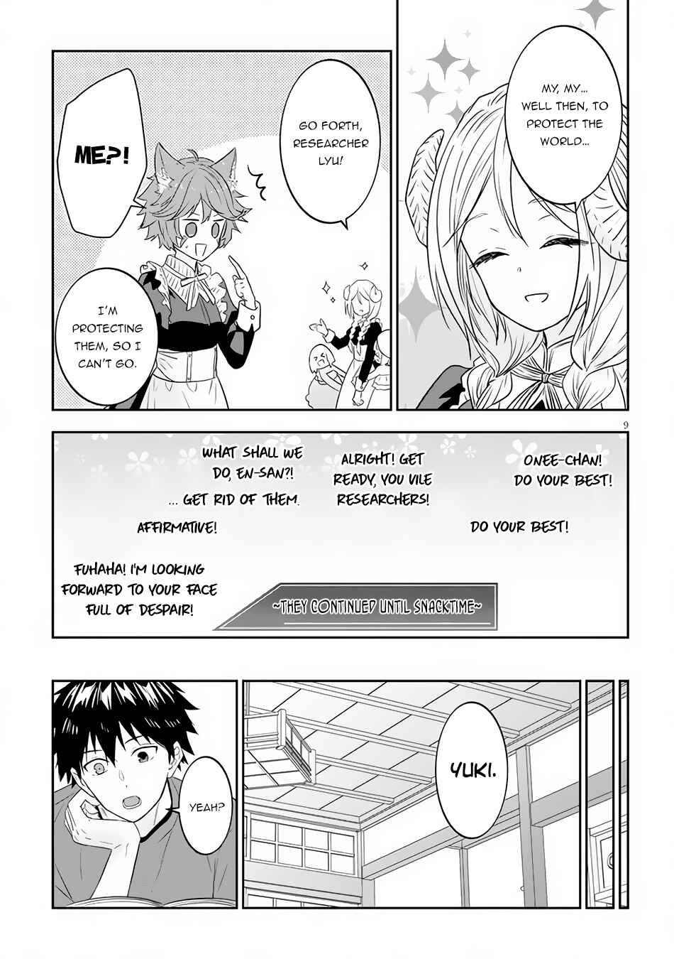 Maou ni Natta node, Dungeon Tsukutte Jingai Musume to Honobono suru Chapter 43 page 9