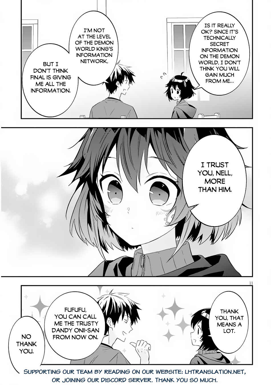 Maou ni Natta node, Dungeon Tsukutte Jingai Musume to Honobono suru Chapter 54.1 page 11