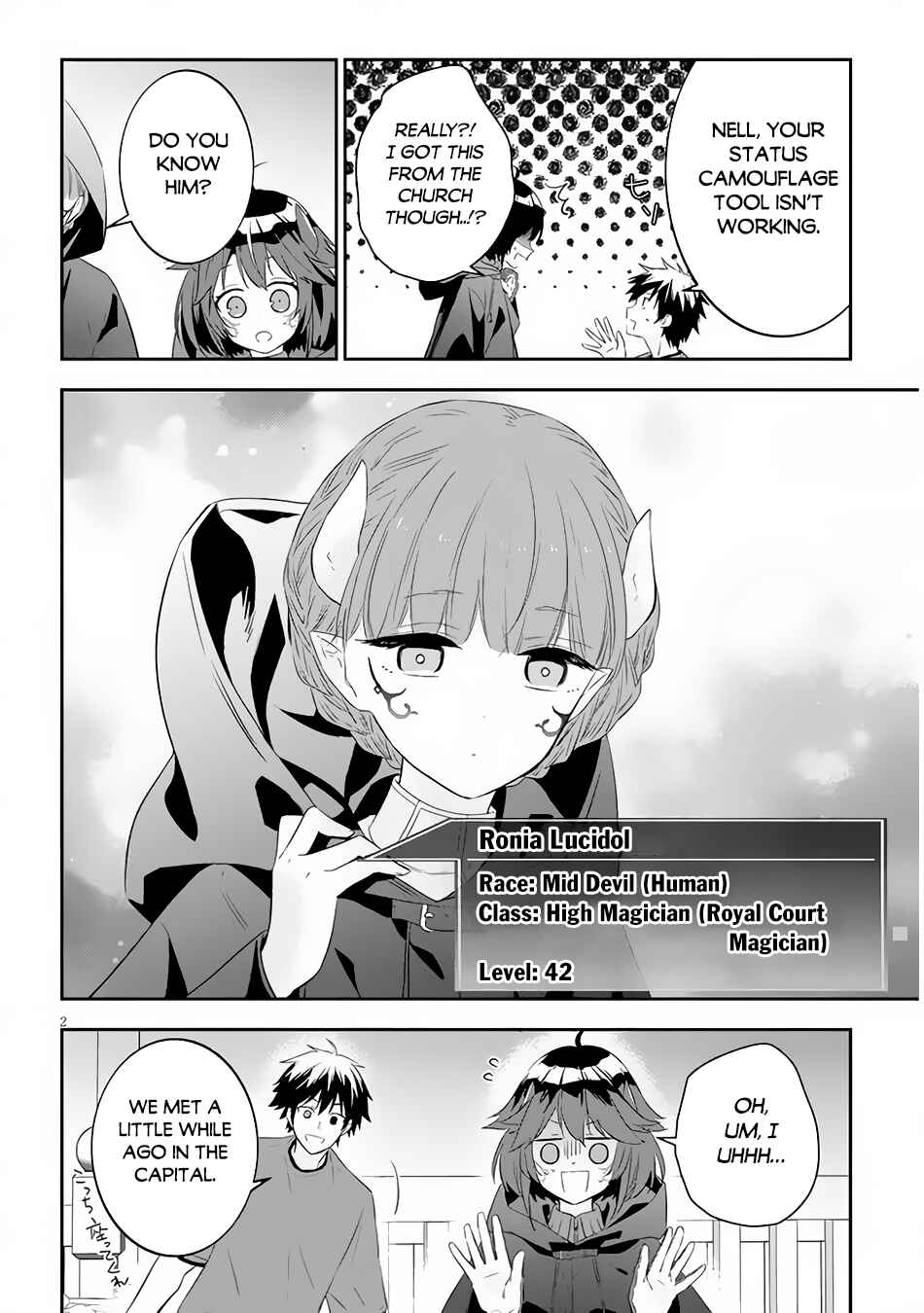 Maou ni Natta node, Dungeon Tsukutte Jingai Musume to Honobono suru Chapter 54.1 page 2