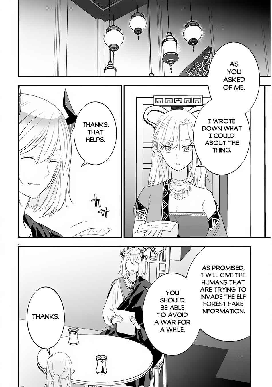 Maou ni Natta node, Dungeon Tsukutte Jingai Musume to Honobono suru Chapter 56.1 page 2