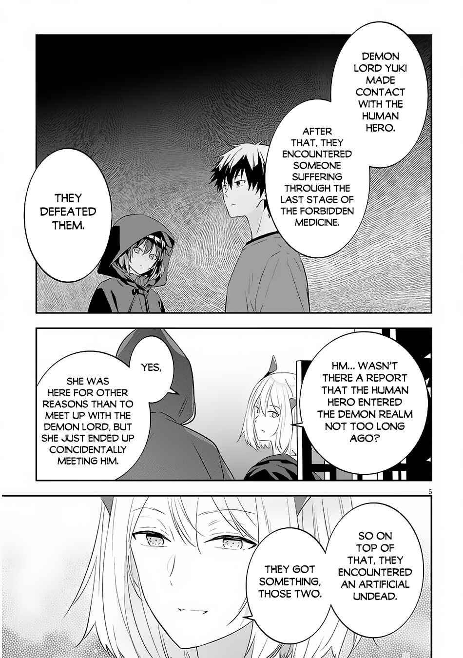 Maou ni Natta node, Dungeon Tsukutte Jingai Musume to Honobono suru Chapter 56.1 page 5