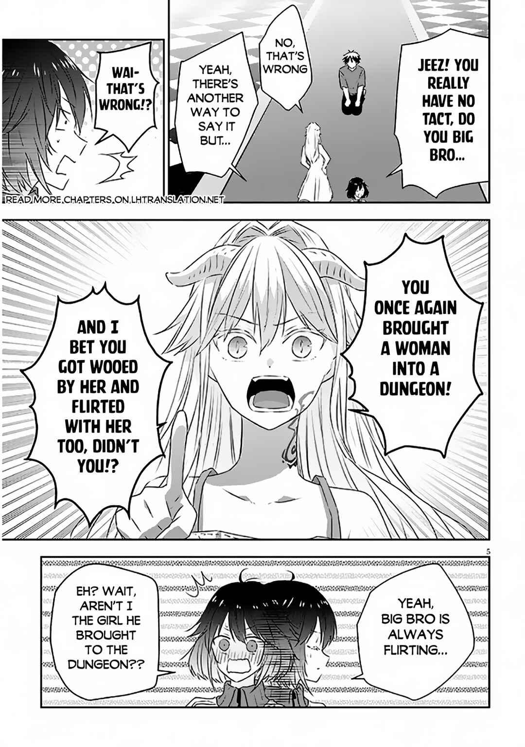 Maou ni Natta node, Dungeon Tsukutte Jingai Musume to Honobono suru Chapter 69.1 page 5