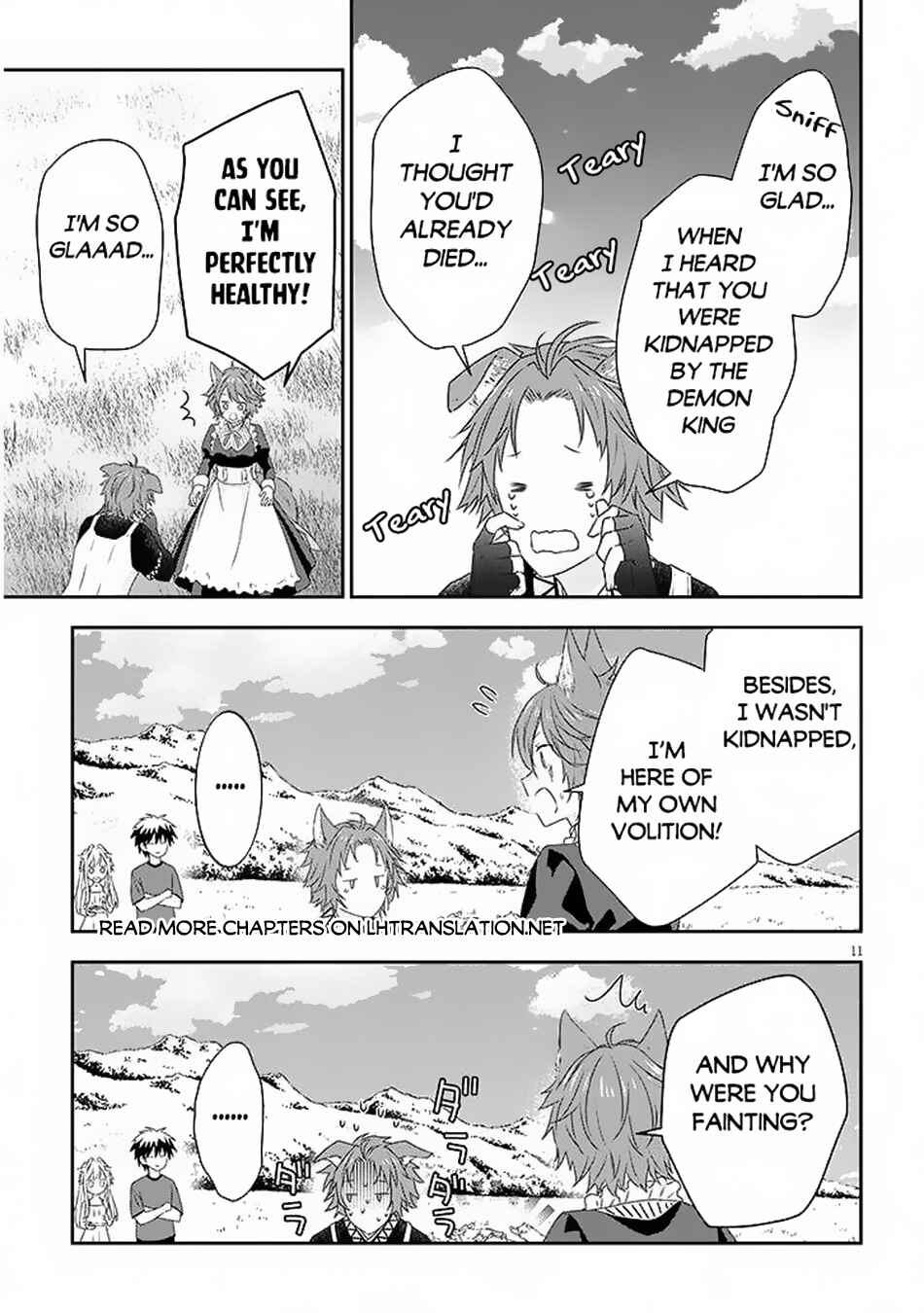 Maou ni Natta node, Dungeon Tsukutte Jingai Musume to Honobono suru Chapter 71.2 page 1