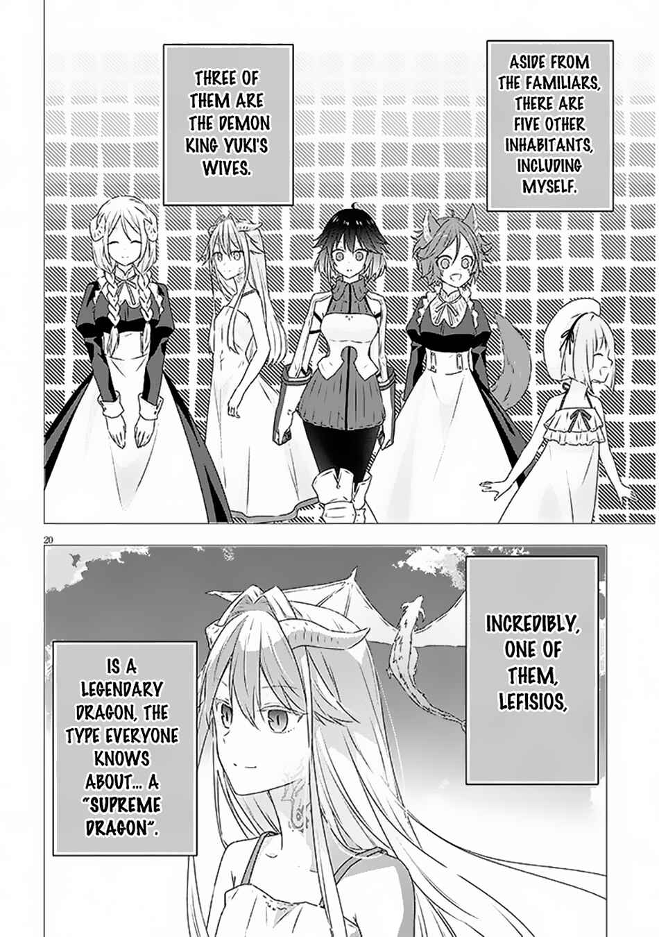 Maou ni Natta node, Dungeon Tsukutte Jingai Musume to Honobono suru Chapter 74.2 page 9
