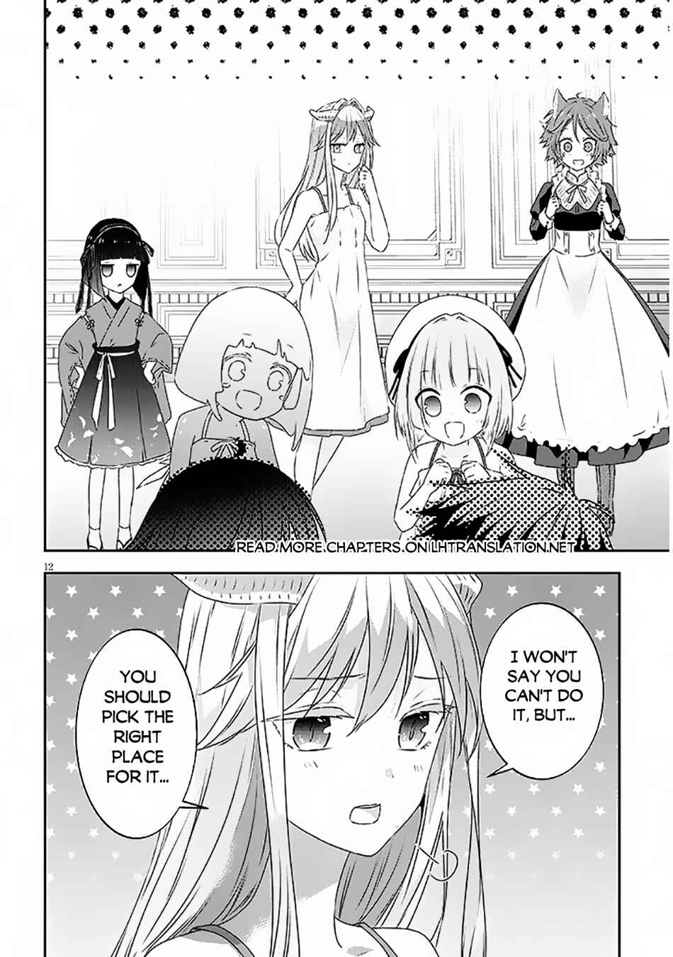 Maou ni Natta node, Dungeon Tsukutte Jingai Musume to Honobono suru Chapter 74.2 page 1