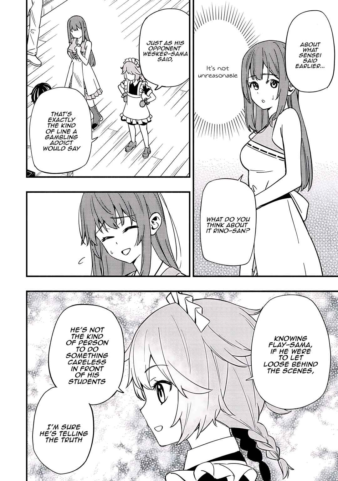Maou Reijou no Kyouiku Gakari ~Yuusha Gakuin o Tsuihou Sareta Heimin Kyoushi wa Maou no Musume-Tachi no Katei Kyoushi to Naru~ Chapter 22 page 24