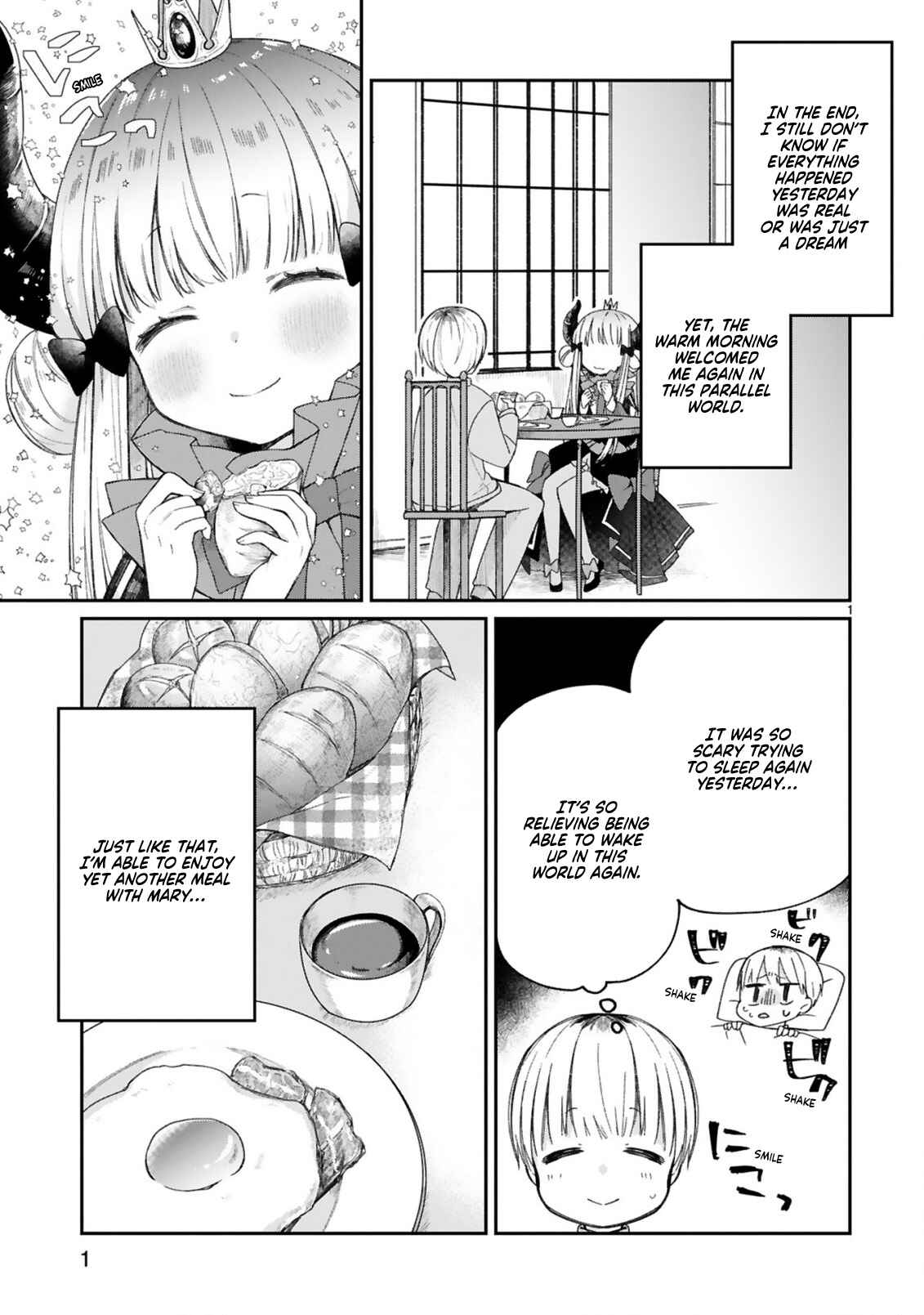 Maou-sama ni Shoukan sareta kedo Kotoba ga Tsuujinai Chapter 10 page 1
