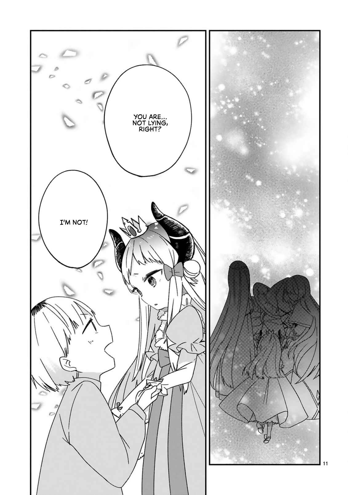 Maou-sama ni Shoukan sareta kedo Kotoba ga Tsuujinai Chapter 25 page 12