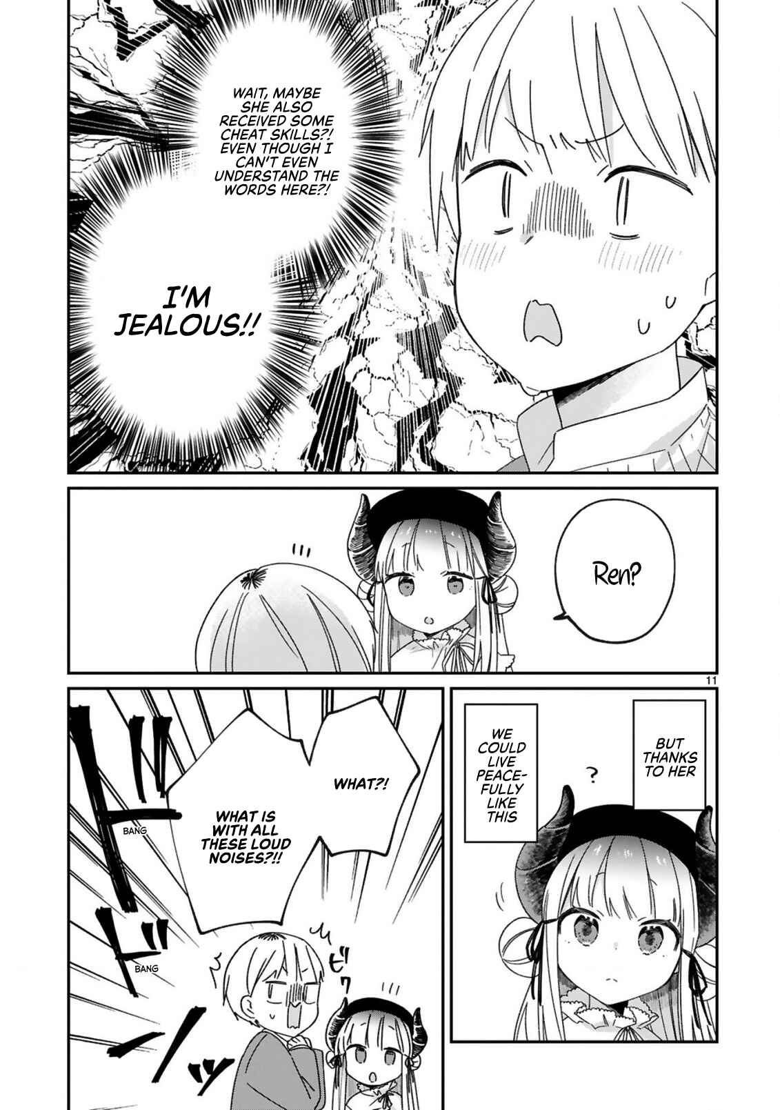 Maou-sama ni Shoukan sareta kedo Kotoba ga Tsuujinai Chapter 27 page 12