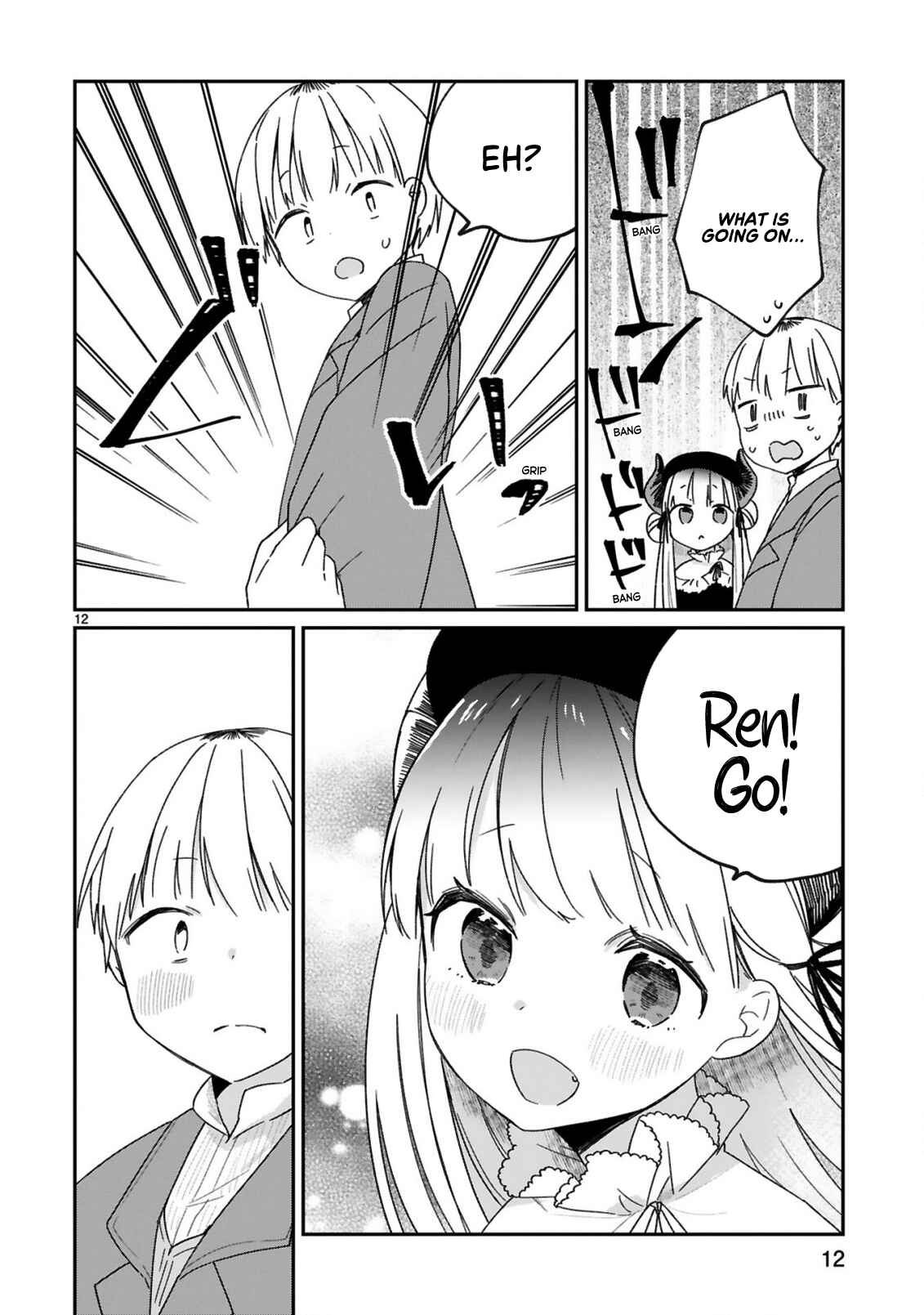 Maou-sama ni Shoukan sareta kedo Kotoba ga Tsuujinai Chapter 27 page 13