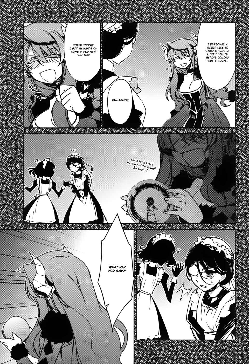 MAOYU : Archenemy and Hero “Become mine, Hero” “I refuse!” Chapter 19 page 11