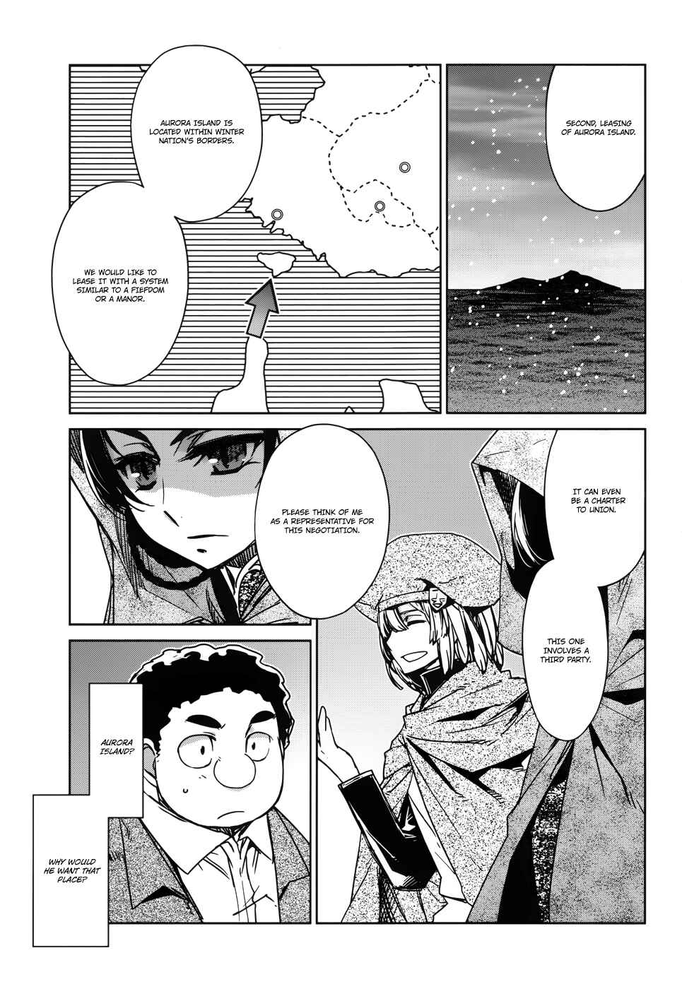MAOYU : Archenemy and Hero “Become mine, Hero” “I refuse!” Chapter 19 page 29