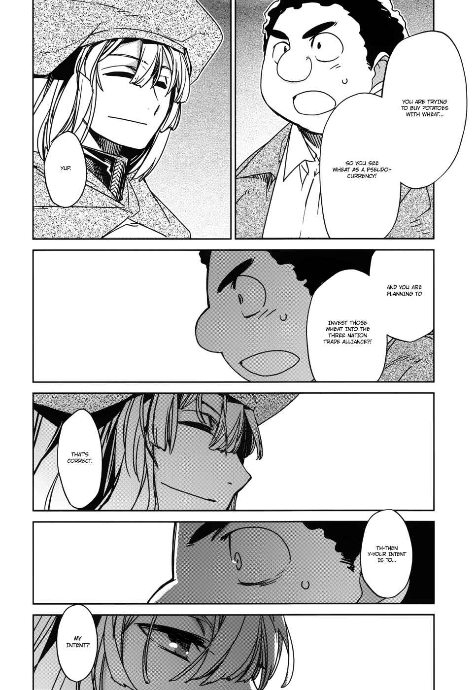 MAOYU : Archenemy and Hero “Become mine, Hero” “I refuse!” Chapter 19 page 34